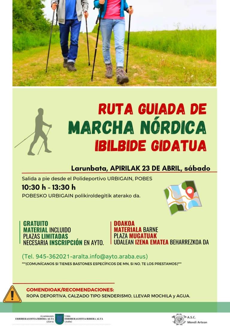 Ruta guiada de marcha nórdica-23 de abril de 2022-Ribera Alta-PÓSTER_001